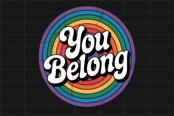 Download You Belong LGBTQ Gay Pride Rainbow PNG - Pride rainbow png Collection