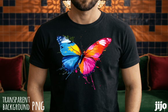 Download Butterfly Colorful Pride Rainbow PNG - Pride rainbow png Collection